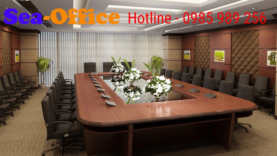 Phòng họp sang trọng được Seaoffice cung cấp cho khách hàng thuê văn phòng ảo