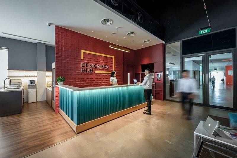 Designers Hub là coworking quận 7 có không gian cực kỳ rộng lớn