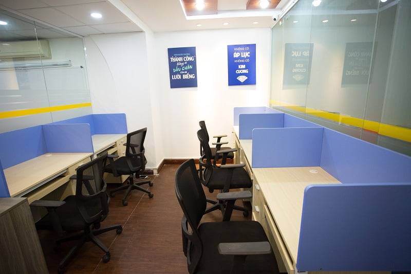 Văn phòng chia sẻ đảm bảo đầy đủ tiện ích cho khách hàng