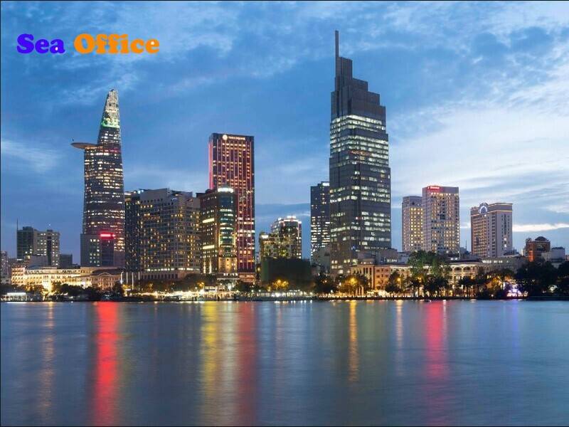 Vietcombank Tower cũng được đánh giá là tòa nhà văn phòng TPHCM cao và đẹp nhất