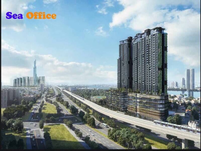 Lumiere Riverside West là một trong những tòa nhà văn phòng cao, đẹp nhất HCM